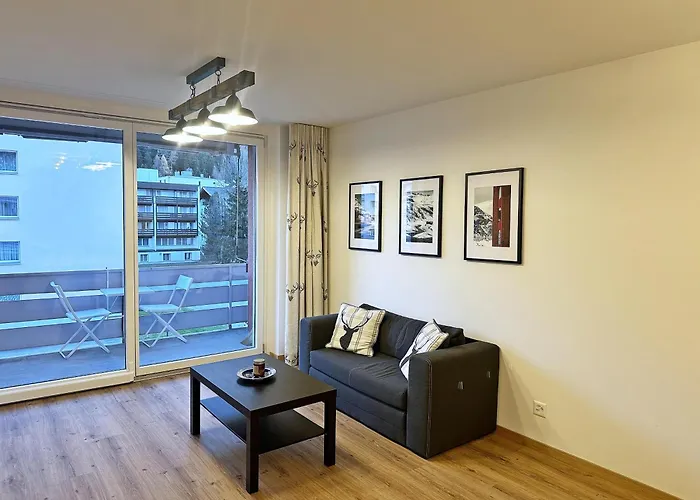 Alpin-schick, 39m2, & Sport, Mit Pool - Sk213 Lejlighed St. Moritz